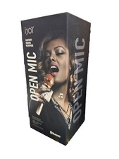 iJoy Open Mic Bluetooth Karaoke Microphone ROSE GOLD Up To 5 Hrs Of Play Time