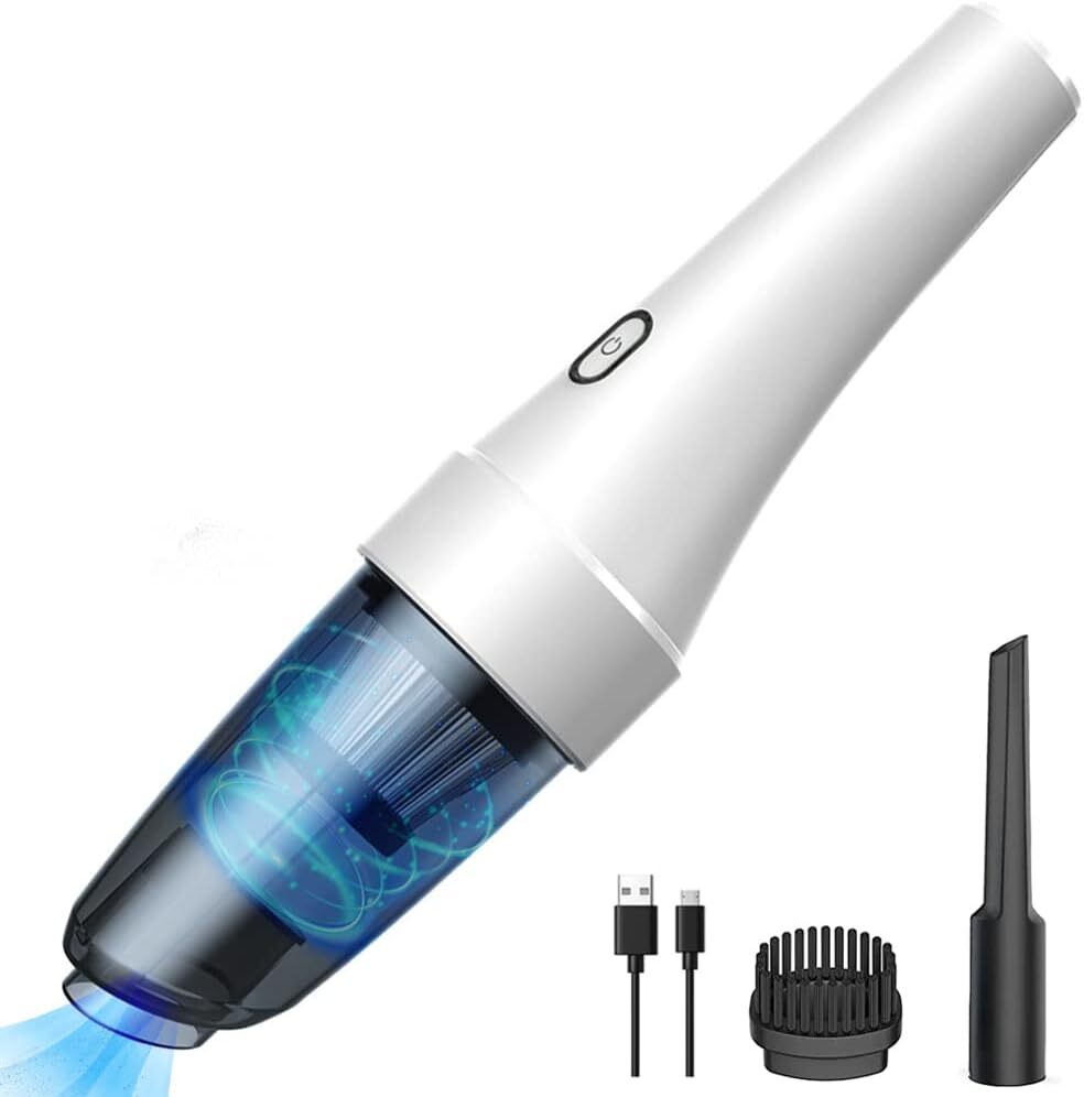 Handheld Vacuum Cordless Portable Car Vacuum Cleaner Strong Suction Hand Vacuum