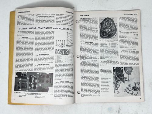I&T Shop Service Tractor Manual #JD-3: John Deere Model R Diesel - Picture 2 of 5