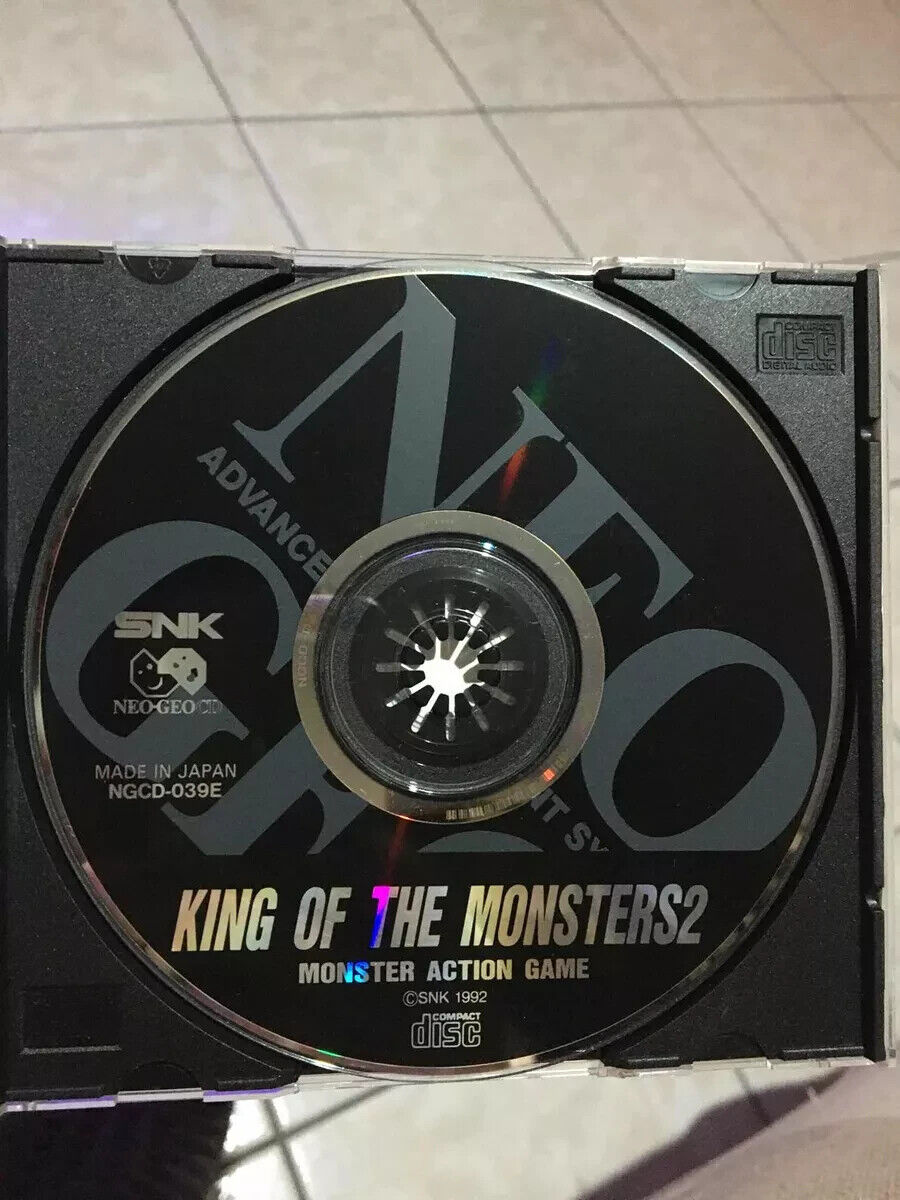 Buy Neo Geo CD King Of The Monsters 2 Neo Geo CD Import