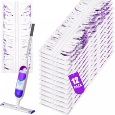 12 Pack Disposable Moping Pads Refills for Po...