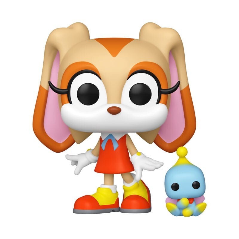 Figurine Cream with Cheese Sonic POP & Buddy en plastique de 9 cm