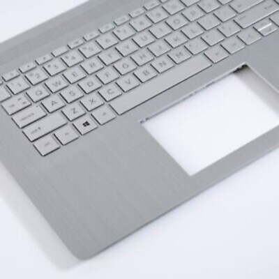 HP Palmrest With Keyboard For 17-CN 17-CP 17T-CN 17Z-CP – M50458-001 Silver