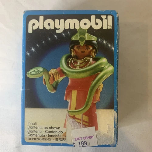VTG 1992 Rare Playmobil Romani Circus Lady Snake Dancer Lady #3737 New Sealed