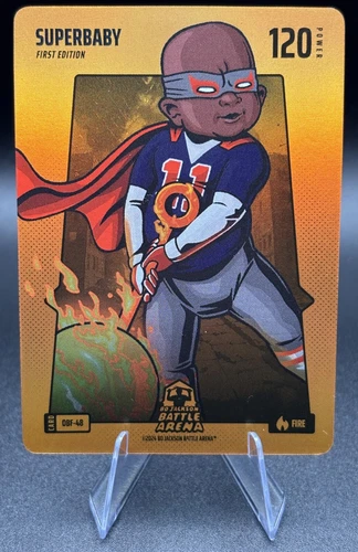 2024 Bo Jackson Battle Arena SUPERBABY "Rafael Devers" Orange Battlefoil Fire SP