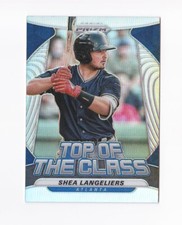 2020 Panini Prizm Top of the Class Prizms Silver #9 Shea Langeliers Braves