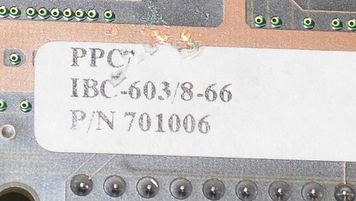 FORCE MVME VME PPC IBC 603 PPC IBC-603/8-66 701006 - Picture 2 of 2