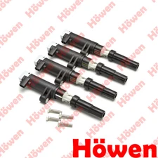 Howen 4x Ignition Coil Packs + Bolts Fits Renault Megane (Mk2) 1.6 - 5 YEAR WARR
