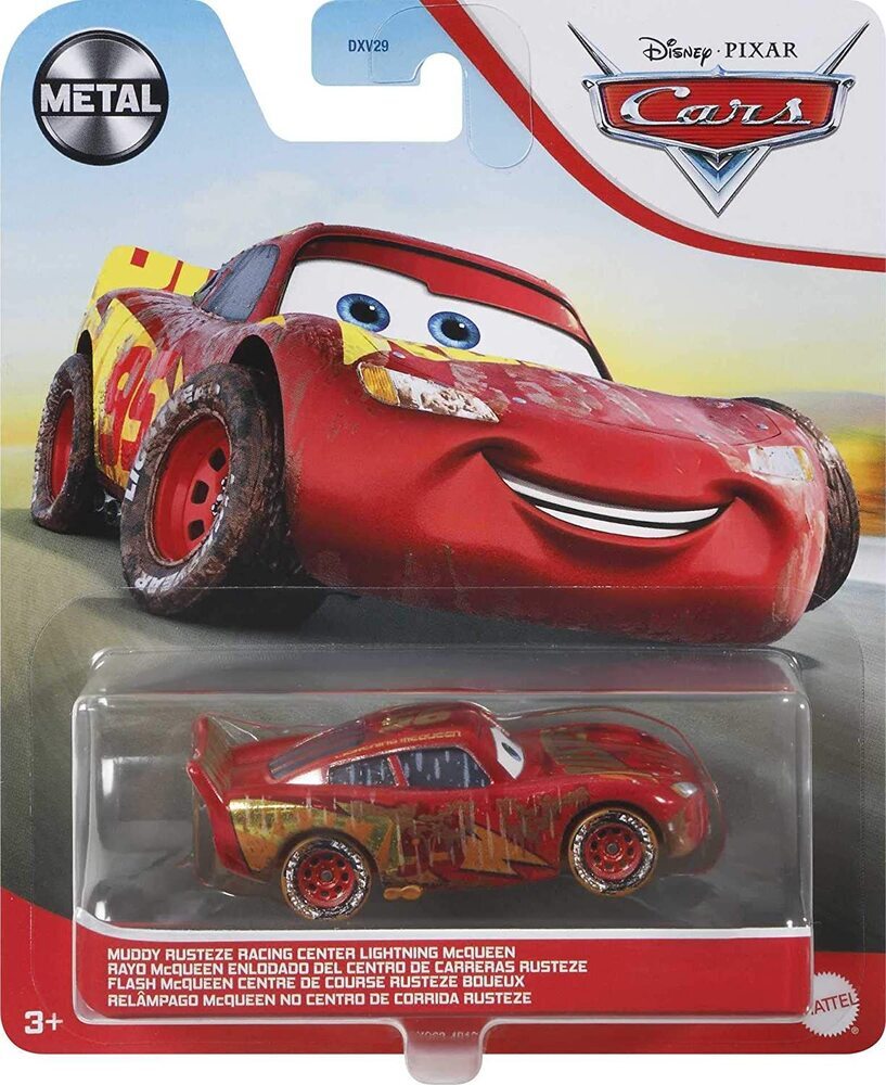Disney Pixar Cars Muddy Rusteze Racing Center Lightning