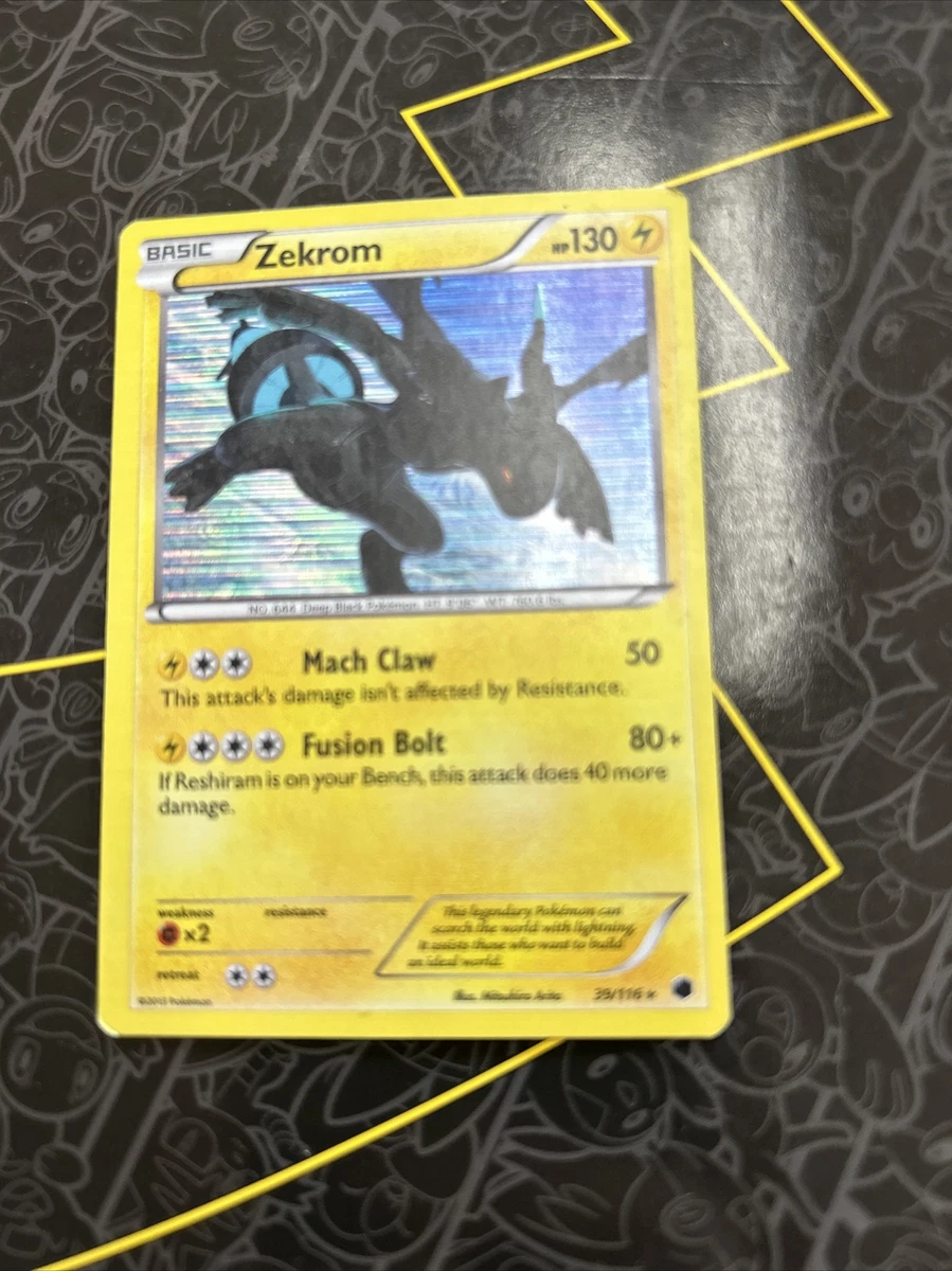 Zekrom - Plasma Freeze #39 Pokemon Card