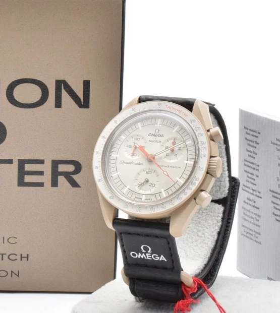 Omega — [EXC+5] Omega X Swatch Mission to Jupiter Moonswatch Speedmaster Authentic JAPAN