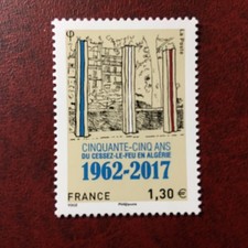 France 5133 ** Cessez le feu Algerie  en 2017