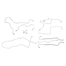 Brake Line Kit Complete 4 Wheel Disc Tubes 1995-96 Chevrolet Impala Caprice OE