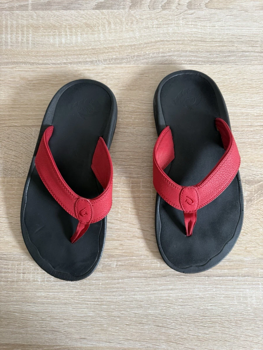 OluKai Red Sandals for Men for sale | eBay display picture 3