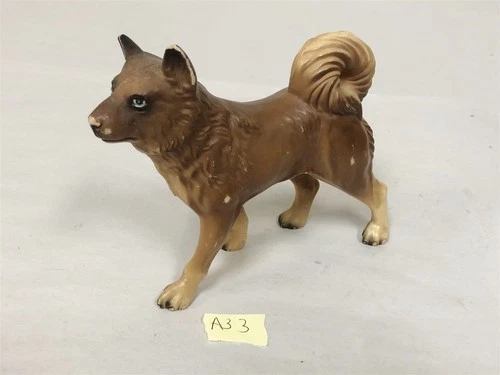 1960s MARX JOHNNY WEST DOG w CURL TAIL LOT #33