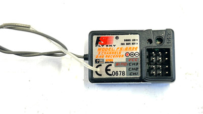 FS Fly Sky Empfänger 2,4Ghz FS-GR3E Dreikanal gebraucht aber voll funktionsfähig