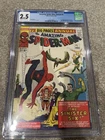 Amazing Spider-Man Annual #1 CGC 2.5 1964 1st Sinister Six Ditko Spider-Man