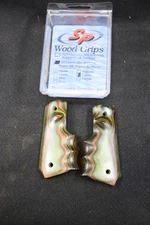 Smart Parts Wood Wraparound Finger Groove Grips 45°  Frame Cocker Shocker Raptor