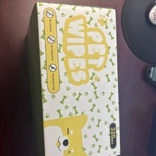 320 Pet Grooming Wipes Dogs Cats PH Hypoallergenic Cleaning Hydrating Chamomile