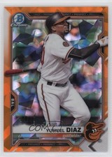 2021 Bowman Sapphire Edition Orange Refractor 54/75 Yusniel Diaz #BCP-76 0dp1