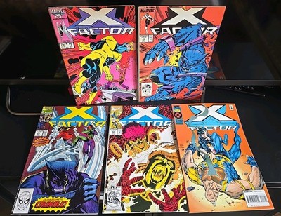  MARVEL X-FACTOR Bundle OF FIVE #11 1986 #33-'88-#59-'90#82-'92 + #111 1995 FNM