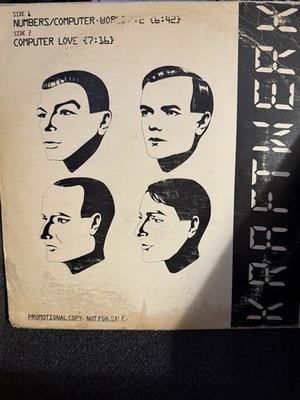 KRAFTWERK - Numbers / Computer World 12 Inch Double Vinyl Records 1981