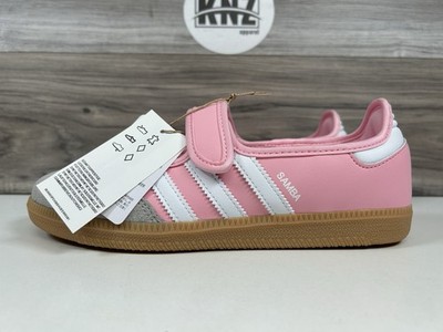 Adidas SAMBA JANE J White Light Pink Gum (JP9544) GS Youth Women's