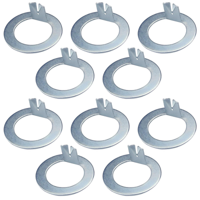 #ad 10Pcs Trailer D Style Spindle Tang Washers Fits for D Shape Head EZ Lube Spindle $18.95