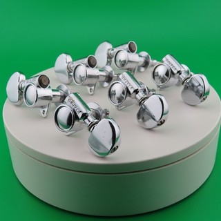 Vintage 3 3 Set of Chrome Grover Rotomatic USA 102C "Milk Bottle" Tuners 1970's