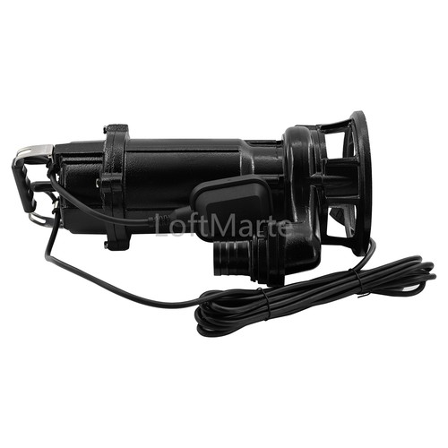 220V 1PS 4200 GPH 2''NPT Abwasserschleifer Pumpe für Keller Sumpf Becken Abwasser Brunnen - Bild 12 von 17