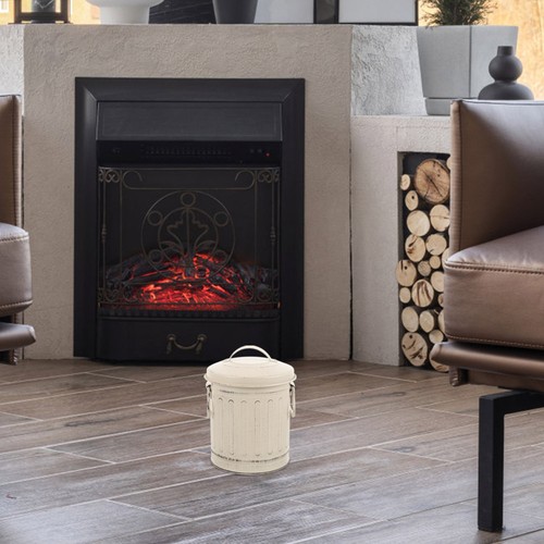 fireplace bucket for ash Safe Fine Great Metal Bucket Metal Ash Bucket With Lid - Picture 8 of 12