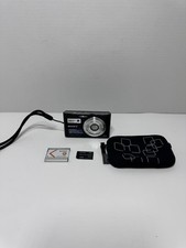 Sony Cybershot DSC-W320 Digital Camera 14.1mp Black + SD Card + Case