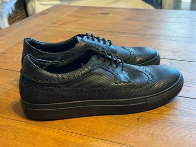 J Lindeberg Jumper Cap Toe Black Calf Leather Dress Shoes Mens US 11 Italy 300191-1-2026-Shopify_1200x.  main image 4