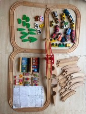Imaginarium Wooden Rail Train Set Bonus Other Companies' Wooden Toys 3068bf