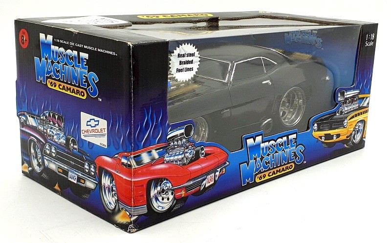 Muscle Machines 69 Camaro 1:18 スケール ミニカー Muscle Machines '69 Camaro - American Flag 1:18 scale | eBay