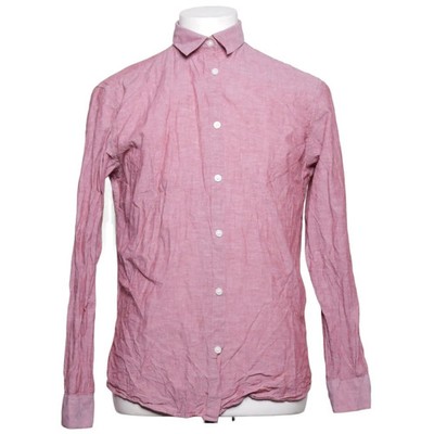 Selected Homme, Hemd, Größe: 40, SLIM FIT, Pink, Leinen/Bio-Baumwolle #DeP