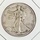 1936 Walking Liberty Half Dollar, 90% Silver