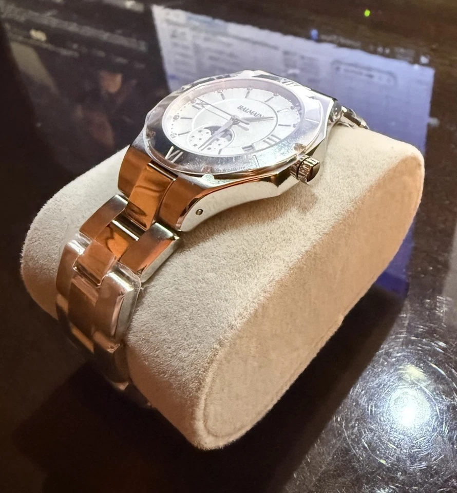 女士 Swiss Be Balmain 月相钻石 (B45913322) 不锈钢手链 — 第 4/4 张图片