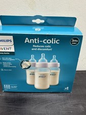 Philips Avent Anti-Colic Bottle With AirFree Vent Blue 9 oz 3 Ct. Baby Bottle