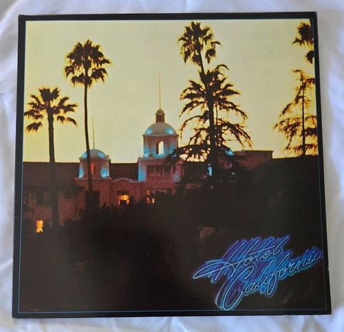 The Eagles Hotel California 1976 LP 1st Pressing Complete With Original Poster
