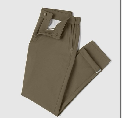 #ad #ad jack archer Jetsetter Tech Pant Slim Fit Olive Green 34W x 30L $45.00