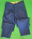 Reproduction Civil War Wool Pants Size 32x32 1/2 Blue Wool