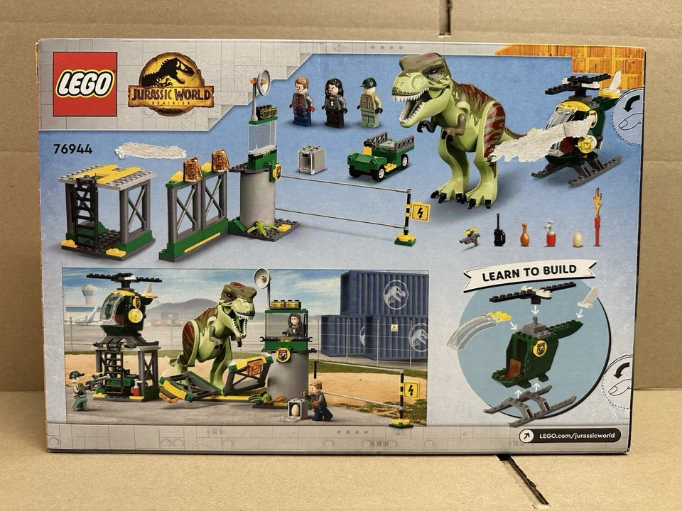 LEGO Jurassic World - 76944 - T. rex Dinosaur Breakout - NUEVO - ENVÍO GRATUITO Foto 2 de 4