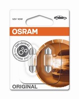 Osram GlüHbirne 12V 10W SV8.5-8 31Mm Soffitte 2Stk.