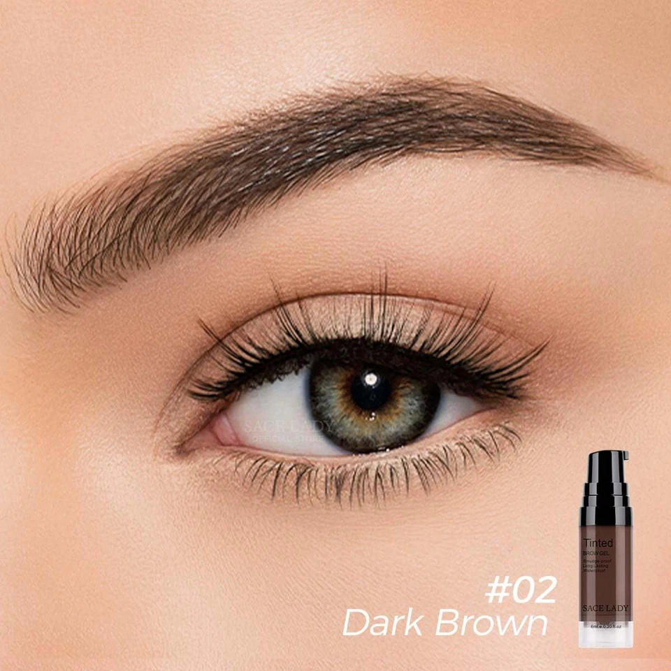 3D Eyebrow Gel Long Lasting 24 Hours Waterproof Smudge-proof Brow Cream Makeu... - Image 2 of 4