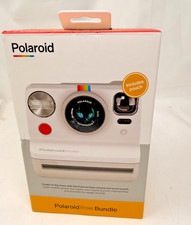 Polaroid Now Bundle Instant Camera White Brand New Sealed W/ Box  Camera Pouch