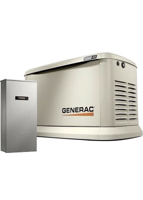 #ad #ad Generac Guardian 26kW Standby Generator w 200 amp Transfer Switch 7291 $2175.00