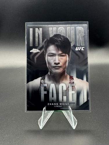 2026 Topps Chrome UFC #IYF-11 Zhang Weili In Your Face