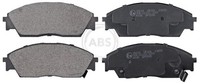 A.B.S. Bremsbelagsatz Scheibenbremse 36616 FüR ED Prelude EE Honda BA CRX Civic