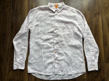 Hugo Boss - Boss Orange “Elvedge_Pink” (XL) 100% Linen 44” Chest BNWOT RRP £119